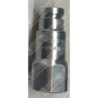 Innesto rapido 1/2" maschio faccia piana