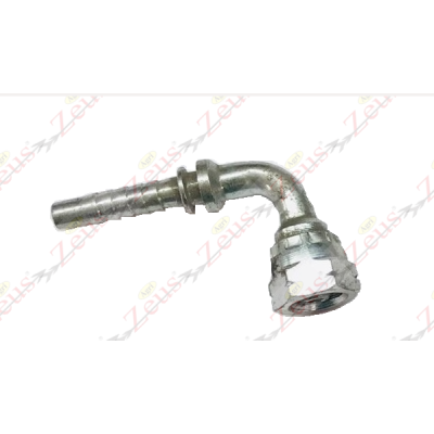 Curva 6L x tubo 1/4" femmina a pressare