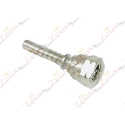 Dritto 6L femmina per tubo 1/4" a pressare