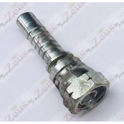 Straight 10L female for 3/8" crimping hose
