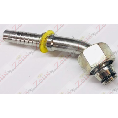 Mezza curva 12L femmina x tubo 3/8" a pressare