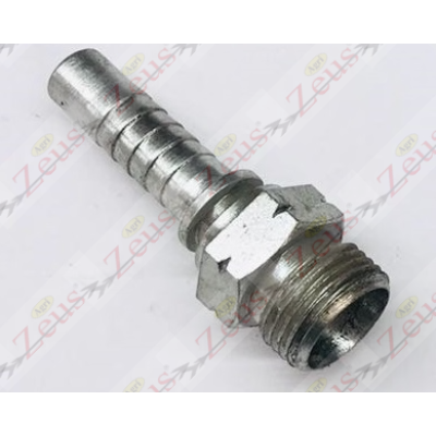 Straight 12L male for 3\8" crimping hose