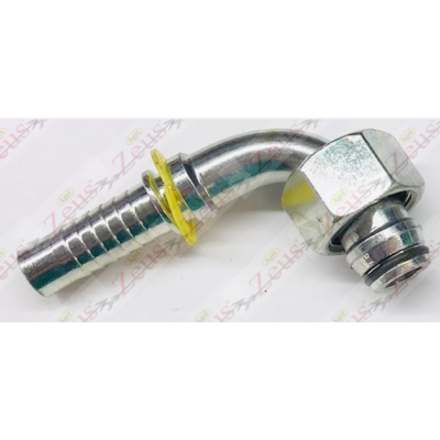 Curva 15L femmina per tubo 1/2" a pressare