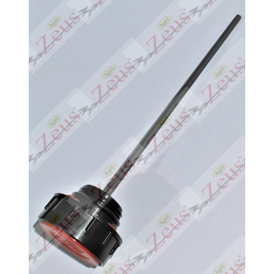 Red cap with 1" vent with dipstick
