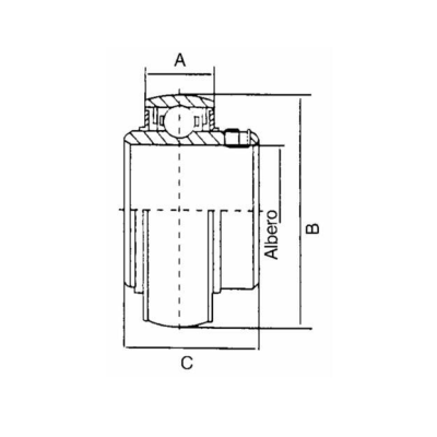 UC210 Shaft Support Bearing