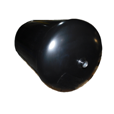 Serbatoio ad aria nero raccordo da 1/2" Serbatoio ad aria nero raccordo da 1/2"