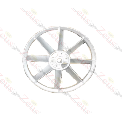 Compressor pulley fan flywheel