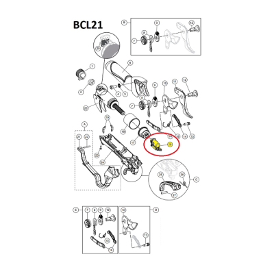 Protection finger, ricambio per forbici elettriche Bahco BCL21