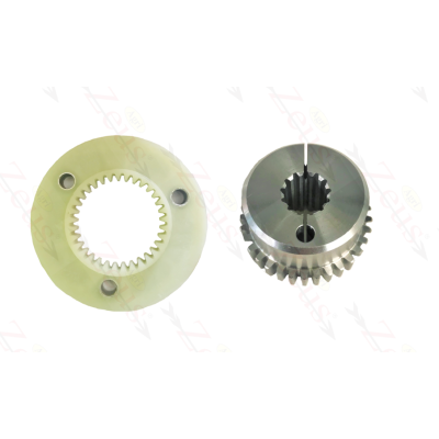 Flangia Z33 tipo Lombardini in plastica per predisposizione pompa SM