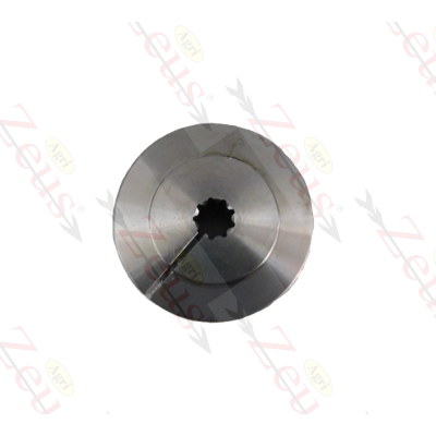 Joint/hub for 9 tooth bell flange