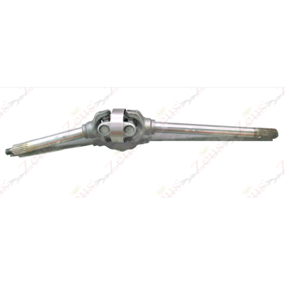 Double joint steering axle