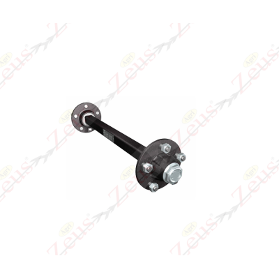 Axle Ø 70 x 1450 with 6 holes