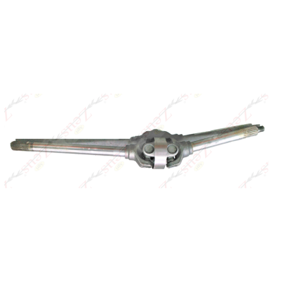 Double joint steering axle