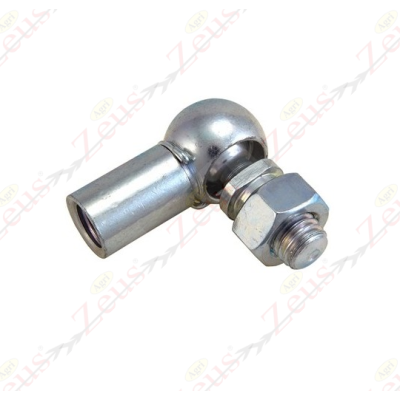 Snodo sferico destro in acciaio filetto snodino M14x2