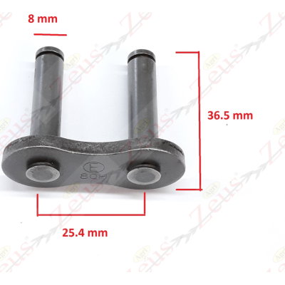 Reinforced chain joint 1"