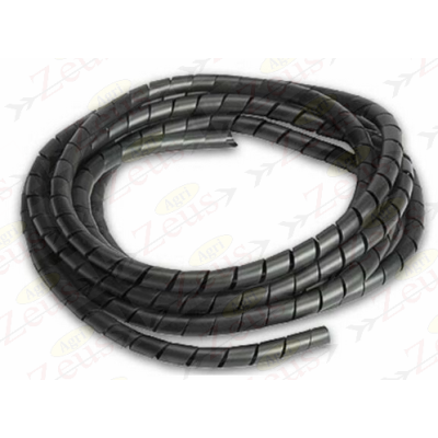 Black PVC spiral Ø 44 for pipes