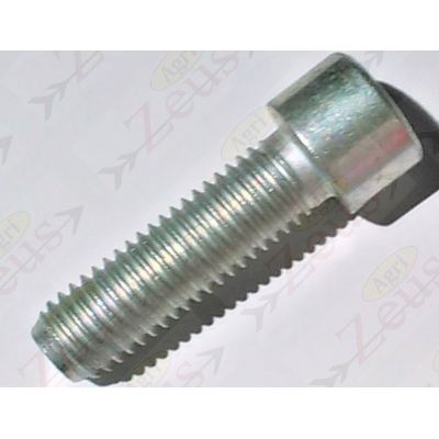 12x40 Allen screw with full thread, galvanized