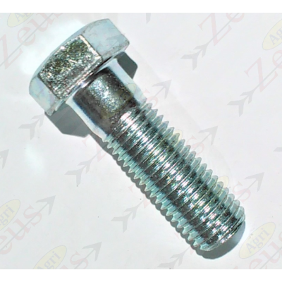 Vite 16x50 esagonale filetto parziale zincato