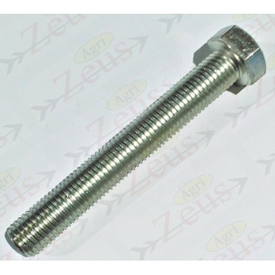 Screw 20x140 hexagonal full thread galvanized