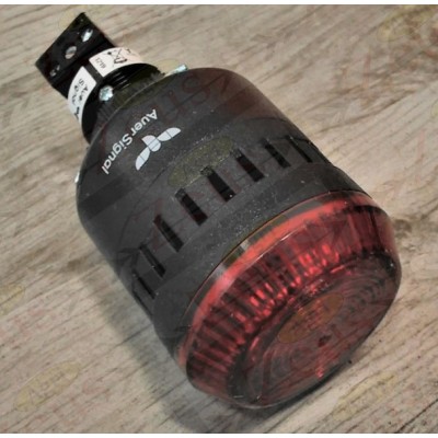 Flashing light with 12V two-tone buzzer
