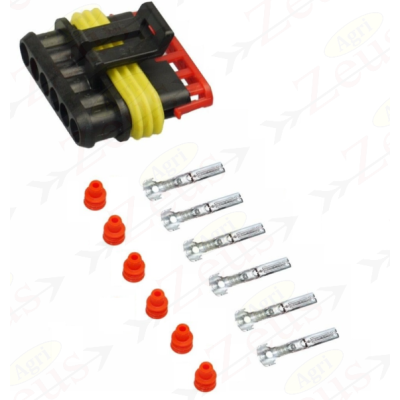 Tin connector SuperSal Portafemmina 6 ways